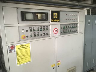 Macchina per la lavorazione del legno Tg 800/2 Legnomac vende macchine per la lavorazione del legno. Macchina Levigabordi doppio Tecnolegno TG 800/2 usato