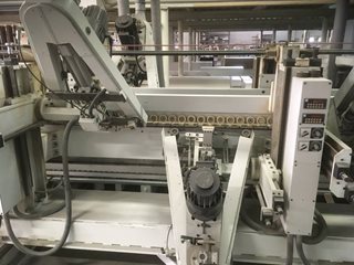 Macchina per la lavorazione del legno Tg 800/2 Legnomac vende macchine per la lavorazione del legno. Macchina Levigabordi doppio Tecnolegno TG 800/2 usato
